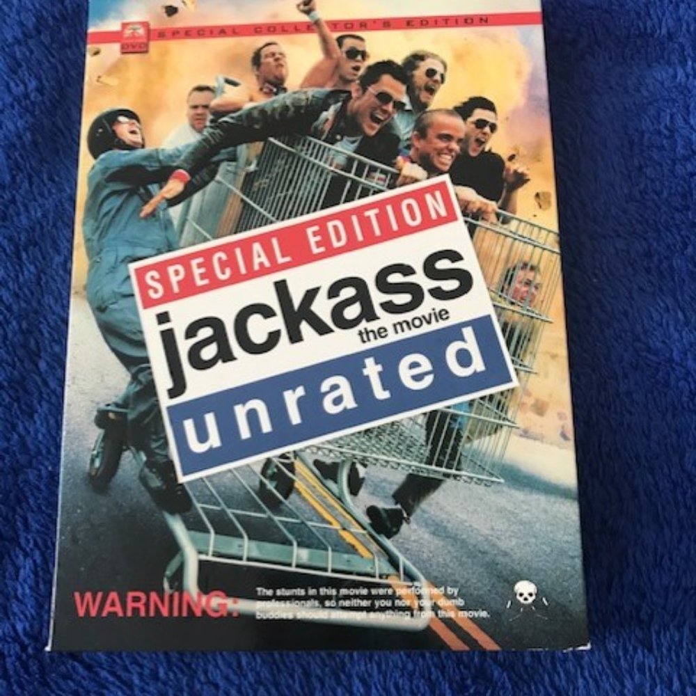 Special Edition "Jackass the Movie" DVD 📀🤣